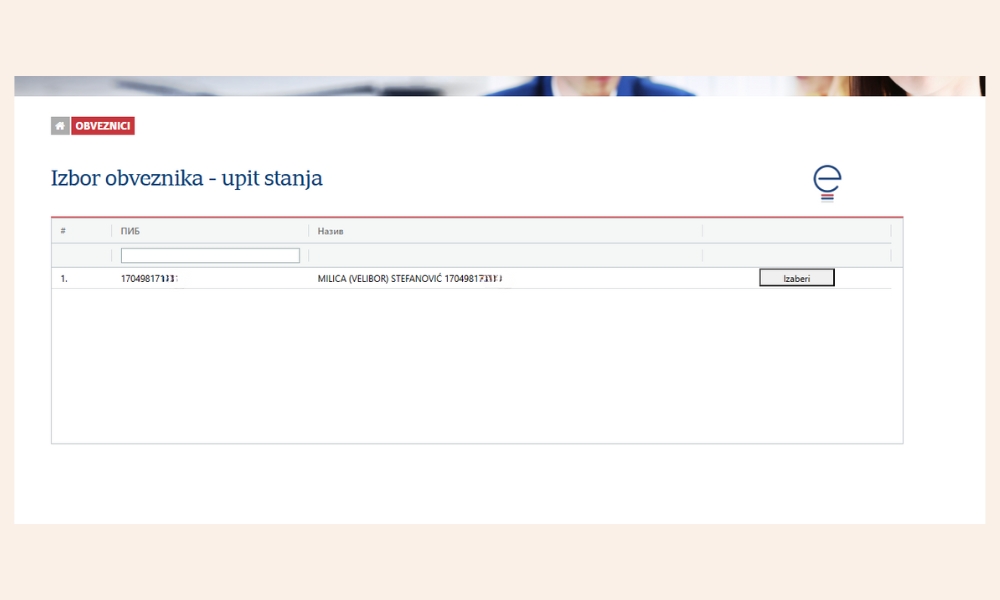 portal poreske uprave